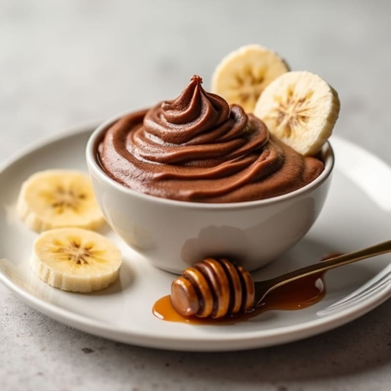Silky Chocolate Protein Pudding with Greek Yogurt