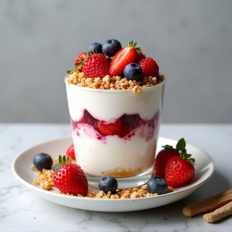 Protein-Packed Vanilla Bean Greek Yogurt Parfait