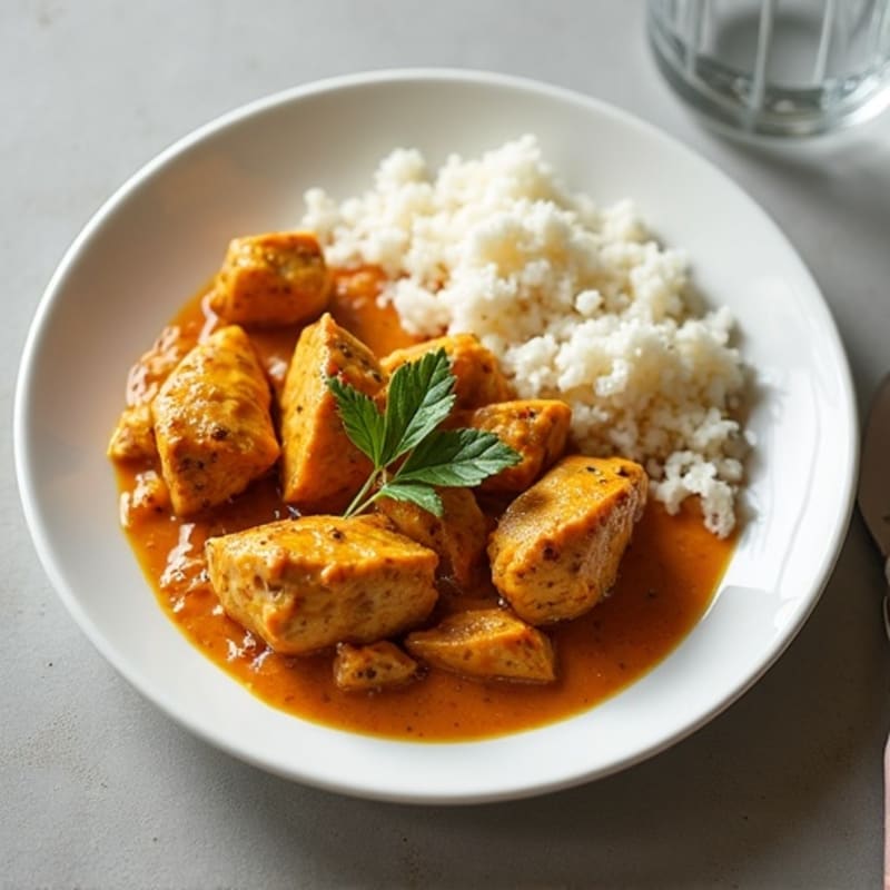 Creamy Coconut-Spiced Butter Chicken