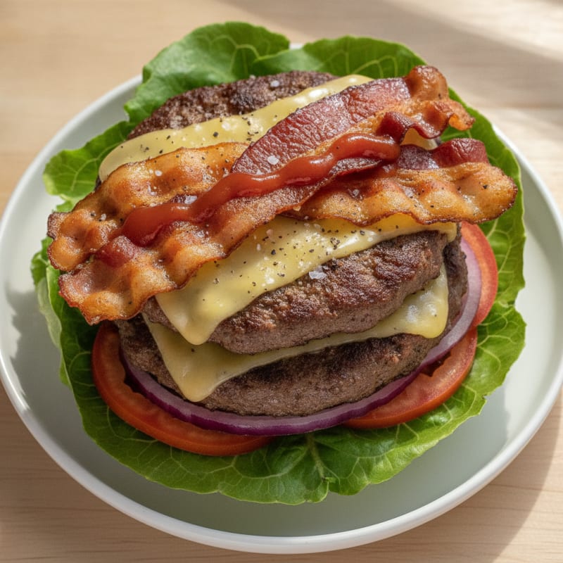 Double Bacon Cheeseburger