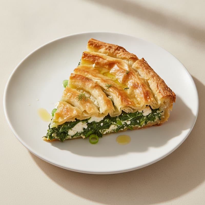 Spinach and Feta Phyllo Pie