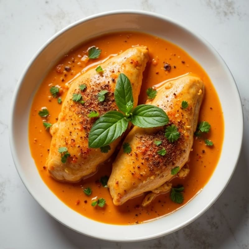 Creamy Coconut-Spiced Butter Chicken