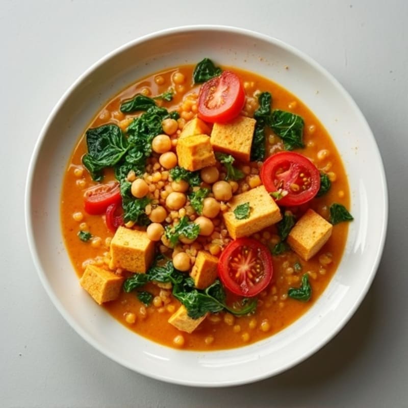 Creamy Coconut Red Lentil Curry