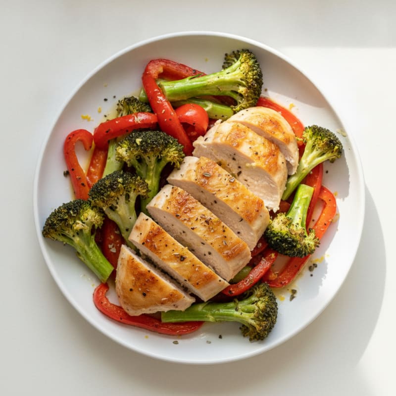 Sheet Pan Lemon Herb Chicken and Veggies