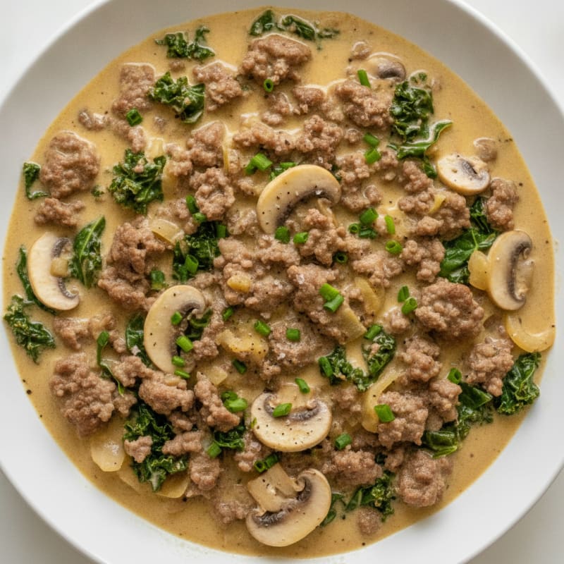 Beef and Chive Cream Cheese Stew
