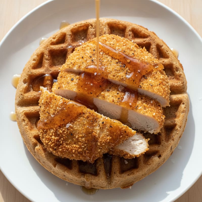 Golden Chicken & Waffles