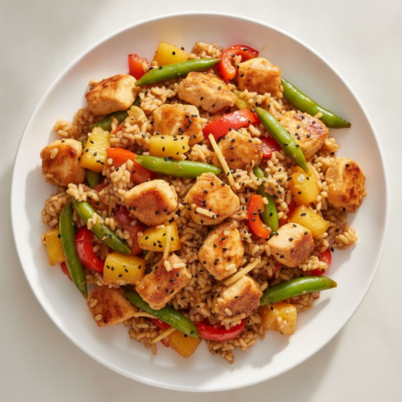 Sweet and Sour Chicken Stir-Fry