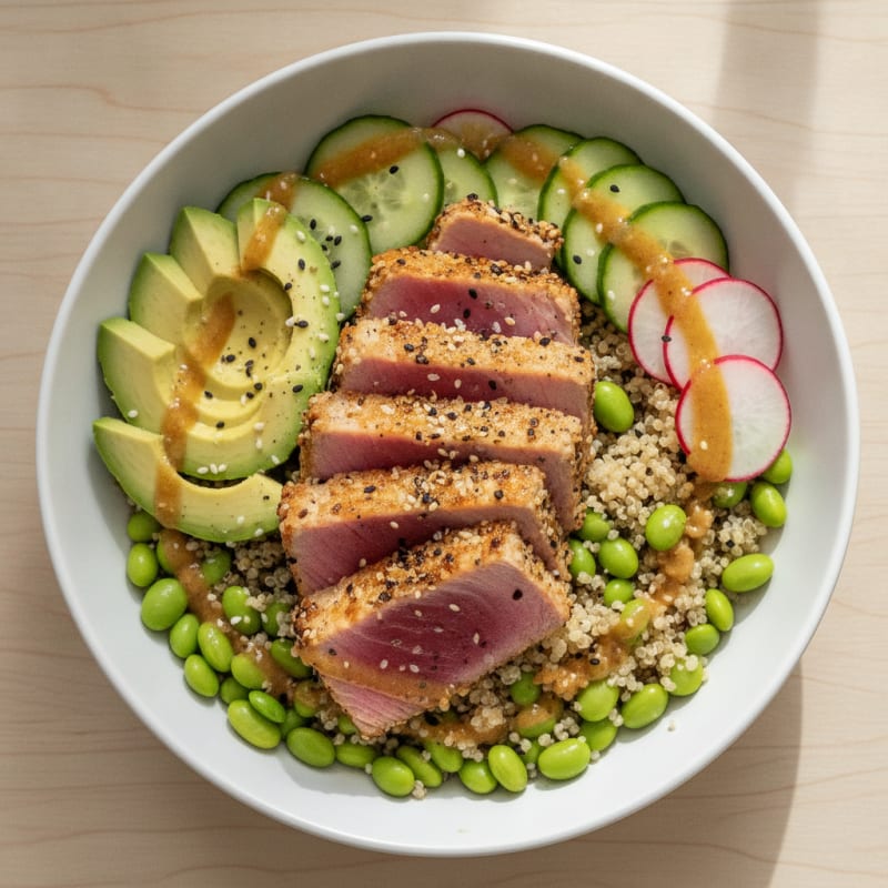Seared Ahi Tuna Power Bowl