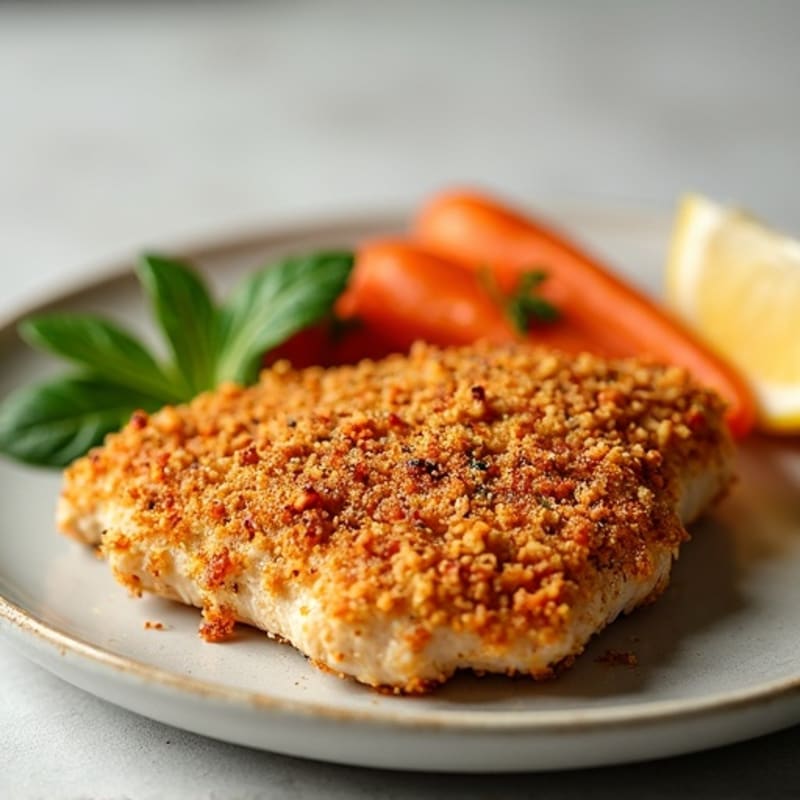 Crispy Oven-Baked Almond-Crusted Chicken