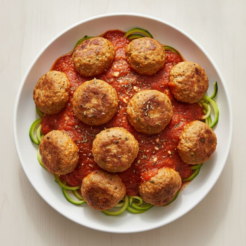 Turkey Meatballs with Marinara Sauce