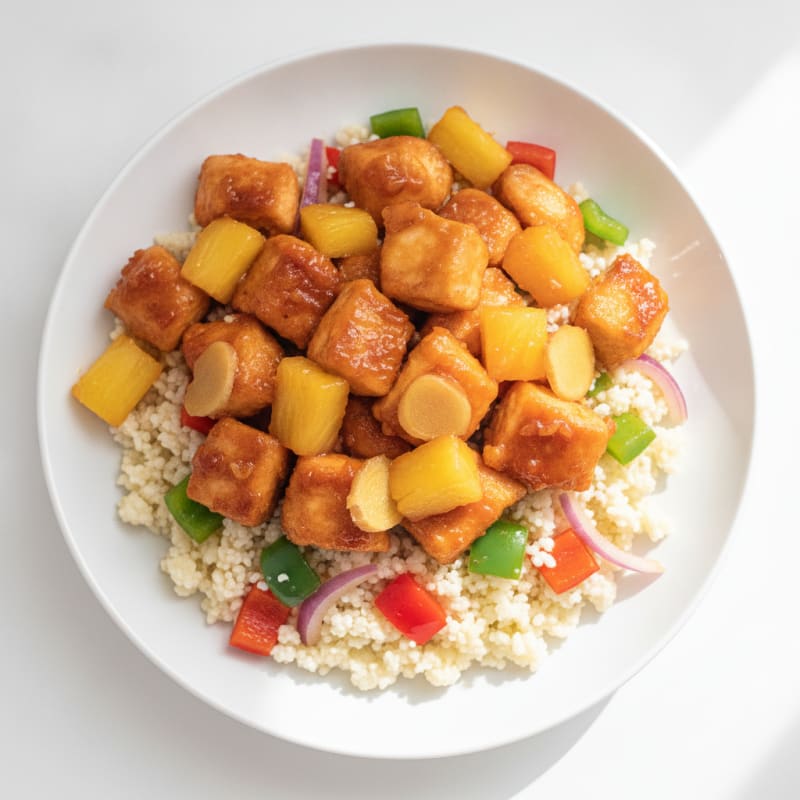 Sweet and Sour Chicken with Pineapple