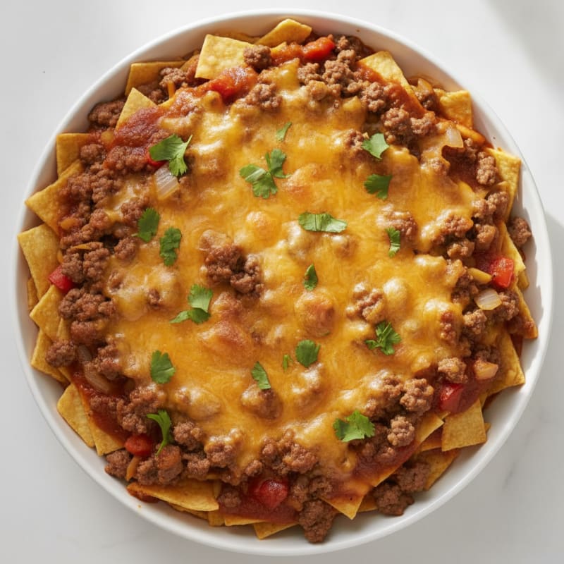 Classic Beef Enchilada Bake