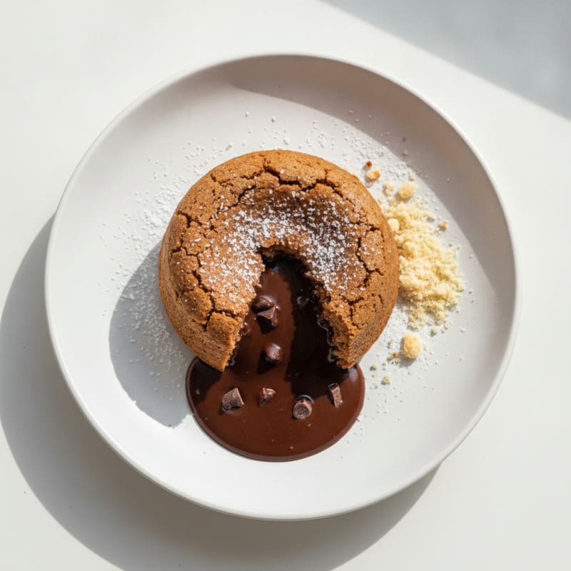 Air-Fried Chocolate Lava Cake