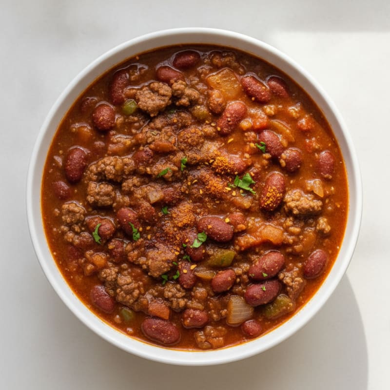 Slow Cooker Beef Chili