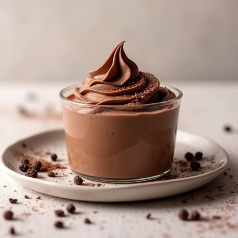 Silky Chocolate Protein Mousse