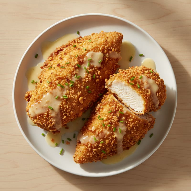 Crispy Buttermilk Fried Chicken