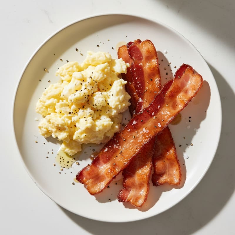 Crispy Maple-Glazed Bacon Strips