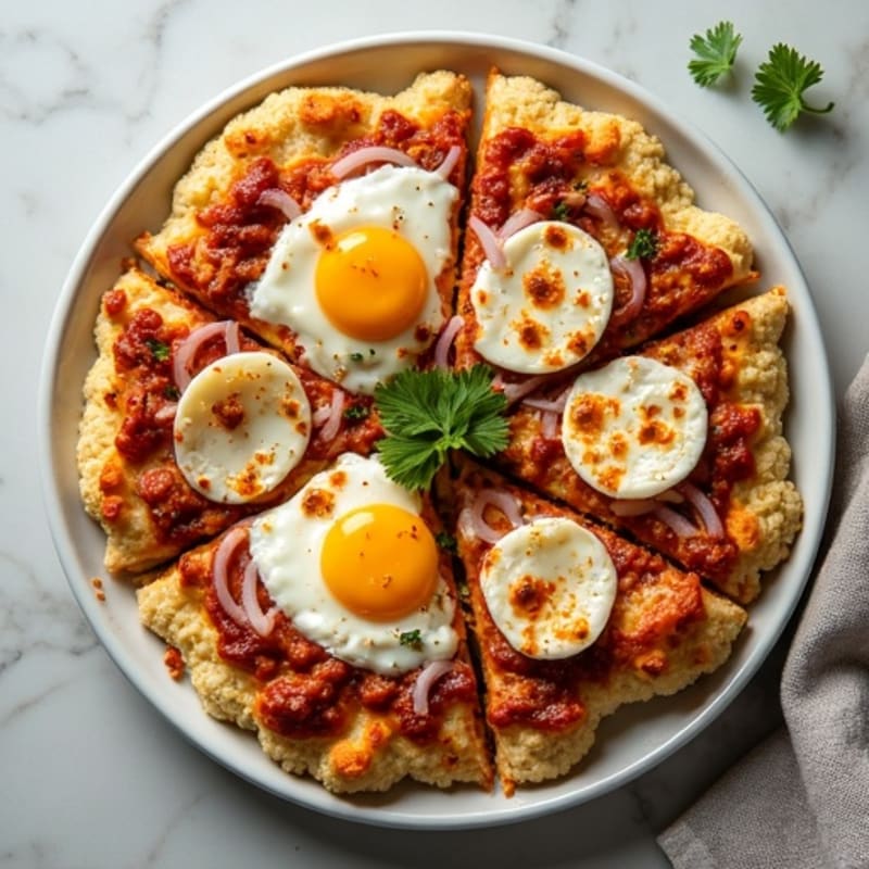 BBQ Pulled Chicken Cauliflower Crust Pizza