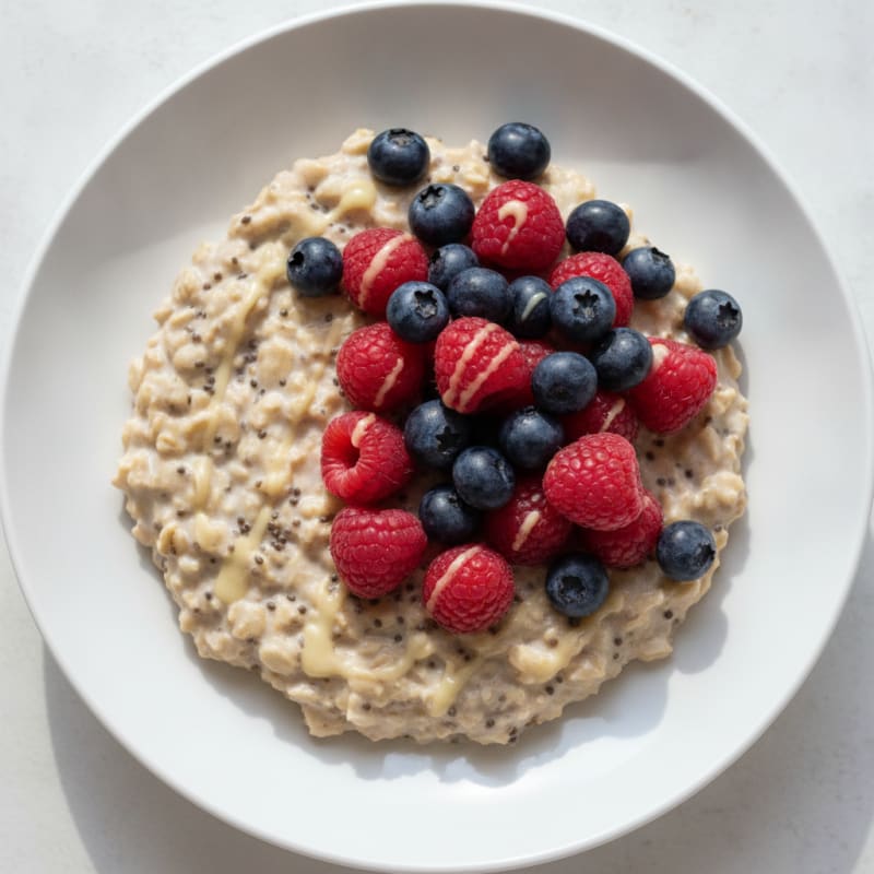 Classic Overnight Oats with Berries
