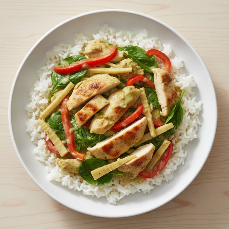 Creamy Thai Green Curry Chicken