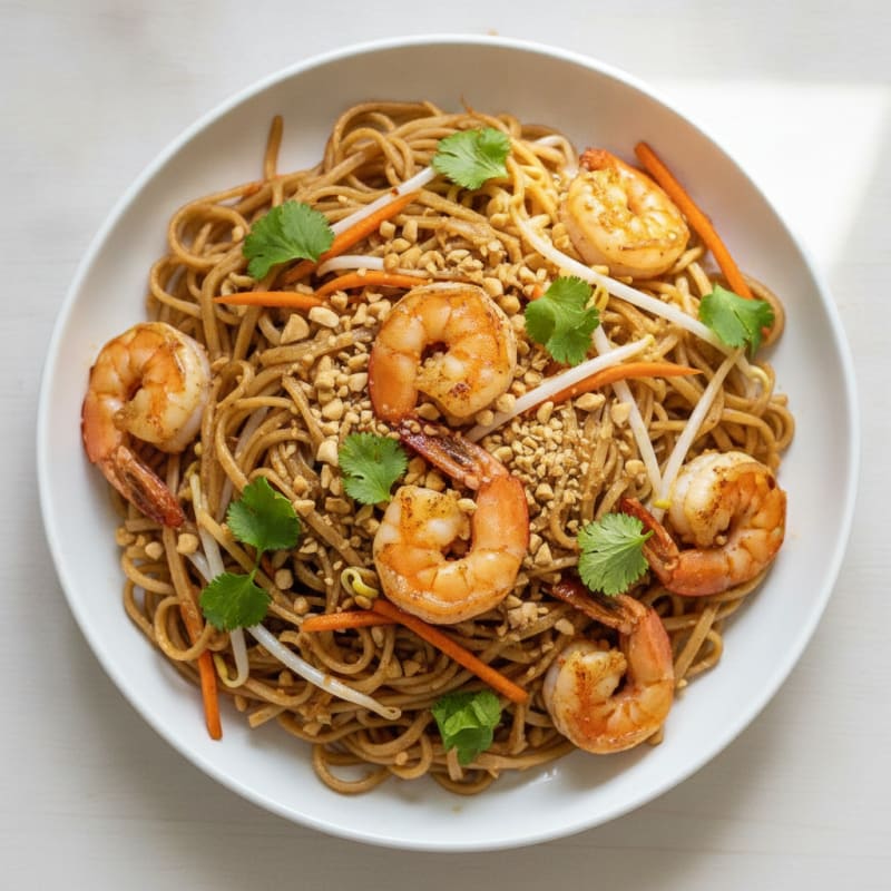 Shrimp Pad Thai Noodles