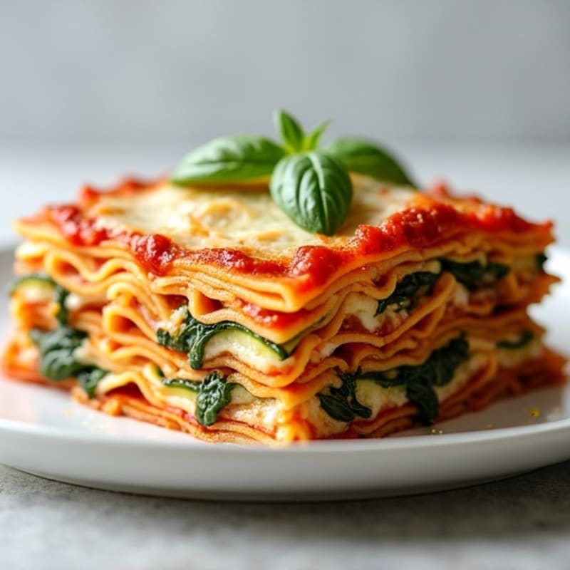 Hearty Layered Veggie Lasagna