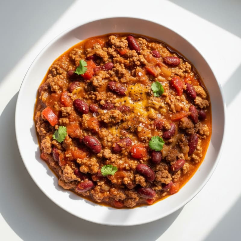 Smoky Slow-Cooked Beef Chili