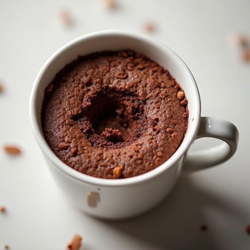 Protein-Rich Double Chocolate Mug Cake
