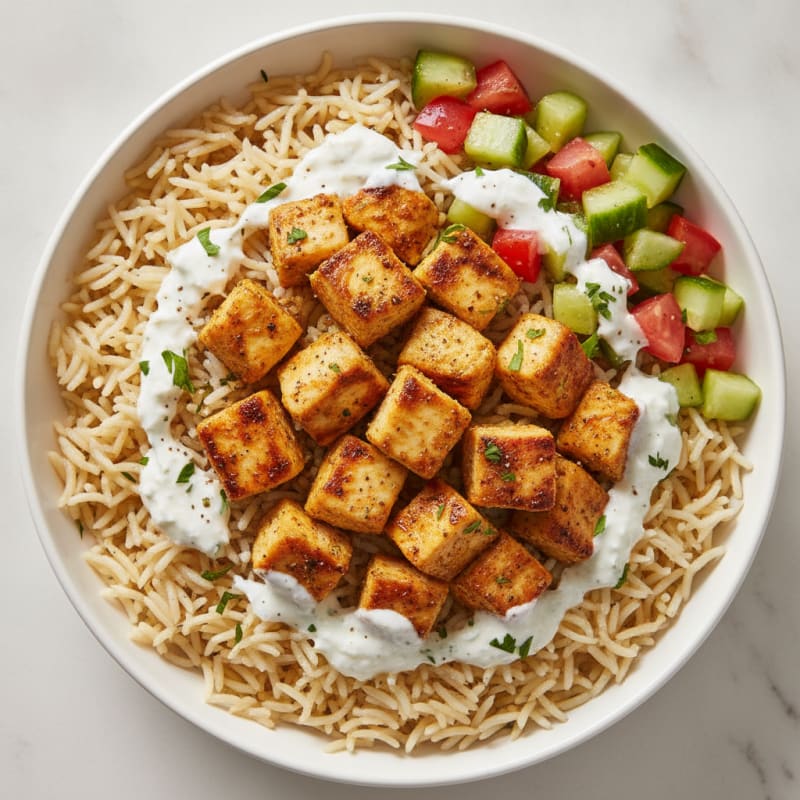 Chicken Shawarma Rice Bowl