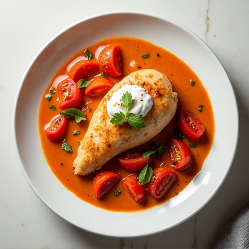 Creamy Tomato Spiced Chicken