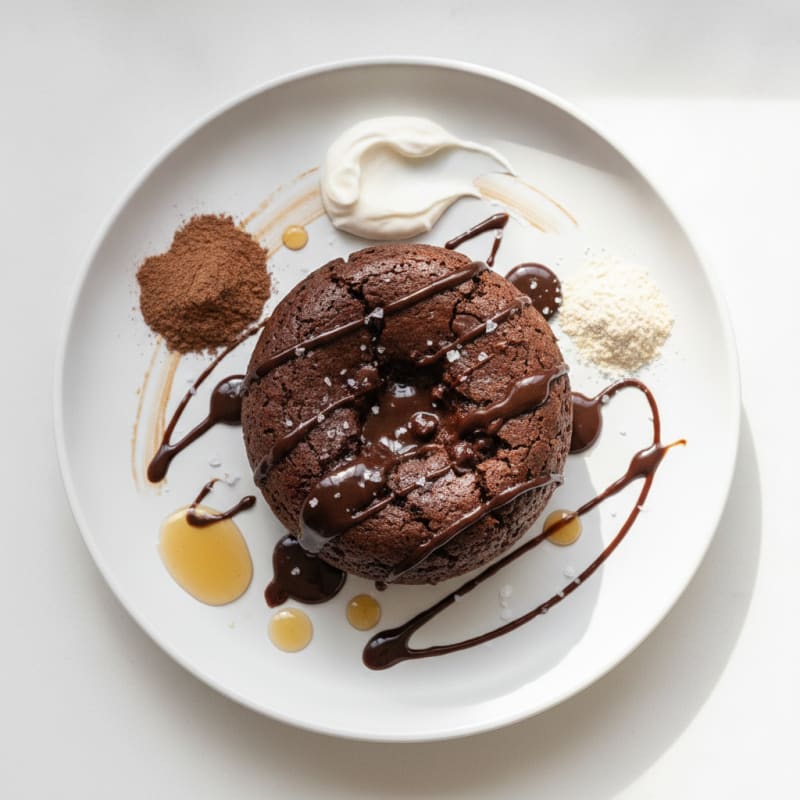 High-Protein Chocolate Fudge Mug Cake