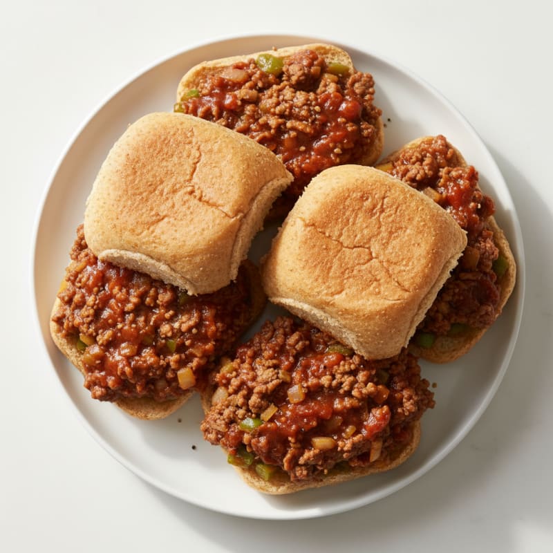 Smoky BBQ Beef Sloppy Joe Sliders