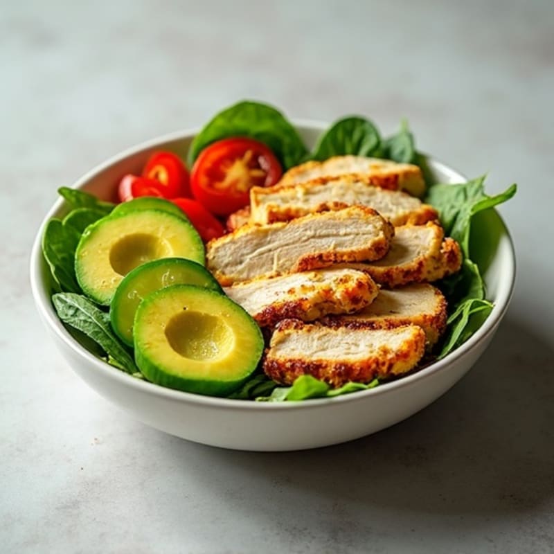 Crisp Avocado Salad Bowl