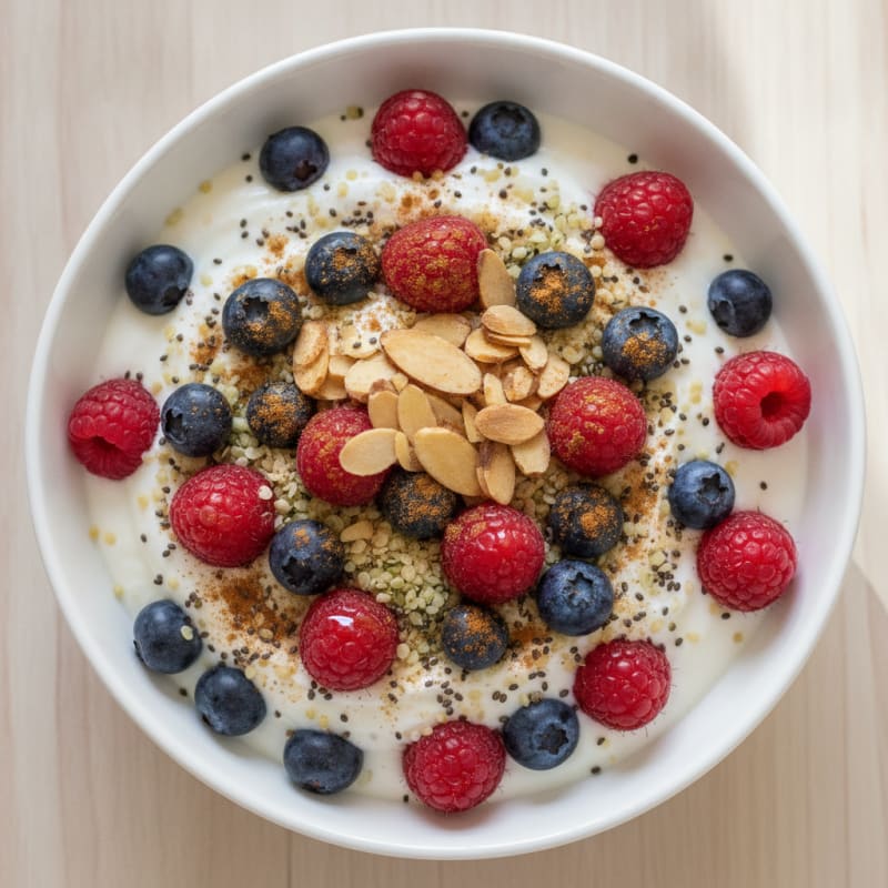 Hearty Berry Yogurt Parfait
