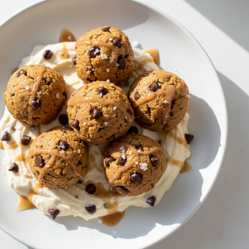 No-Bake Chocolate Chip Cookie Dough Bites