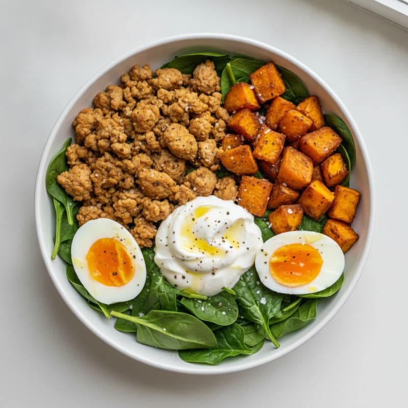 Savory Breakfast Protein Bowl