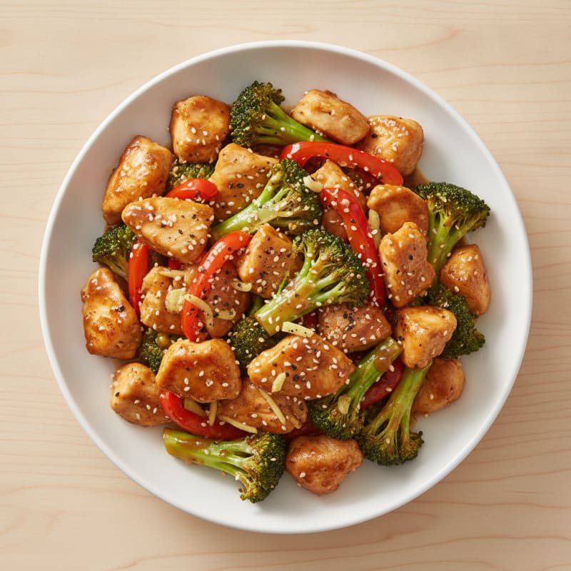 Teriyaki Chicken and Broccoli Stir-Fry