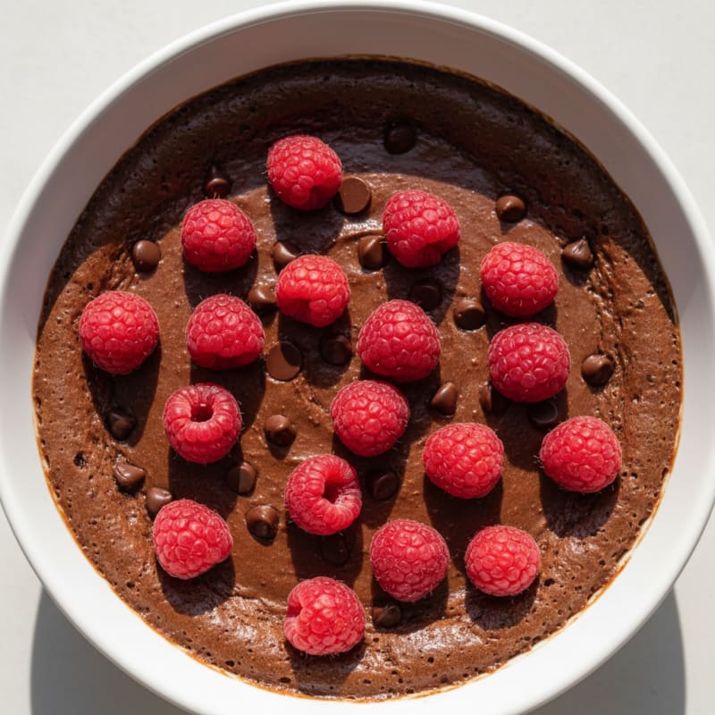 High-Protein Chocolate Egg Custard