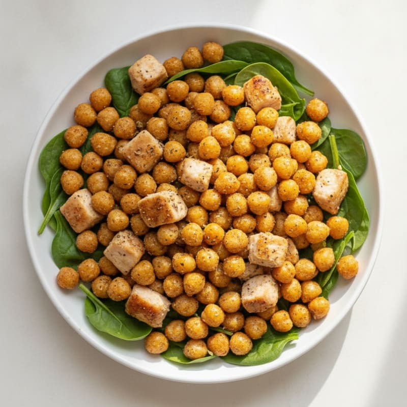 Savory Herb Roasted Chickpeas