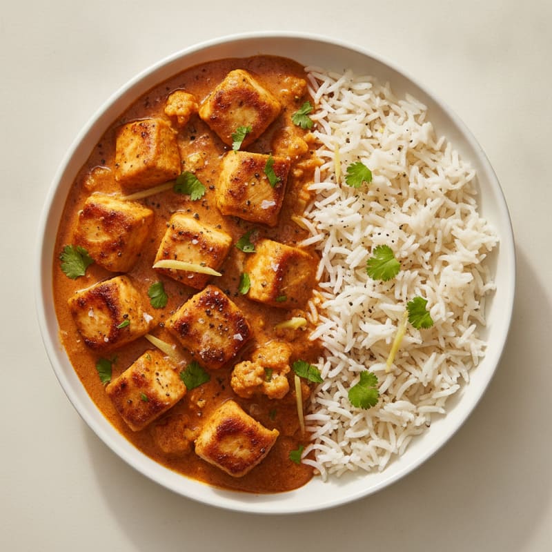 Spiced Butter Chicken with Basmati Rice