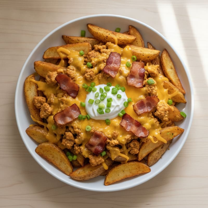 Loaded Bacon Cheese Fries