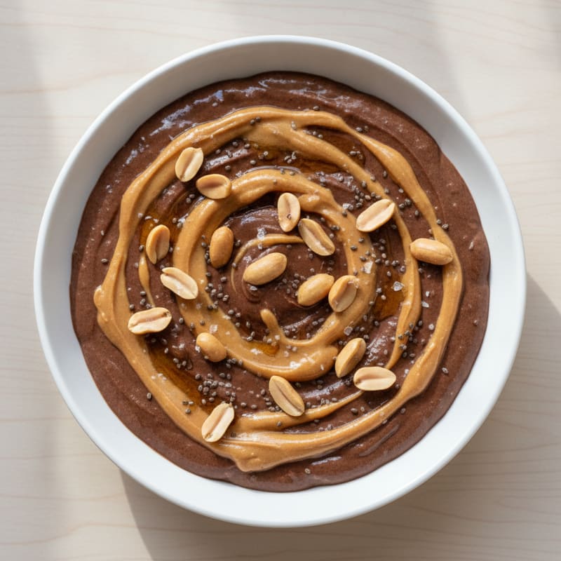 Chocolate Peanut Butter Protein Pudding