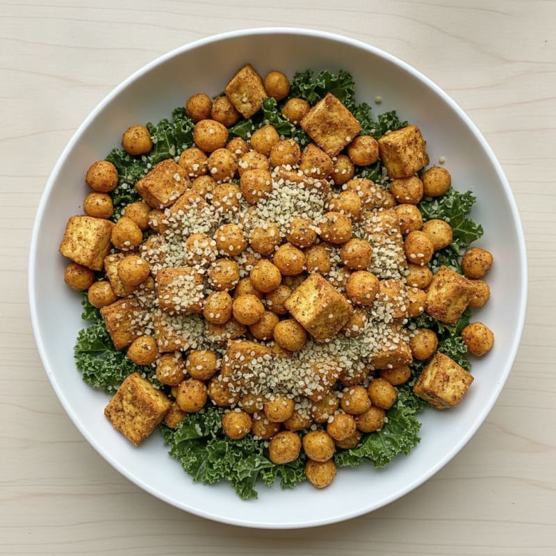 Roasted Chickpea and Veggie Buddha Bowl