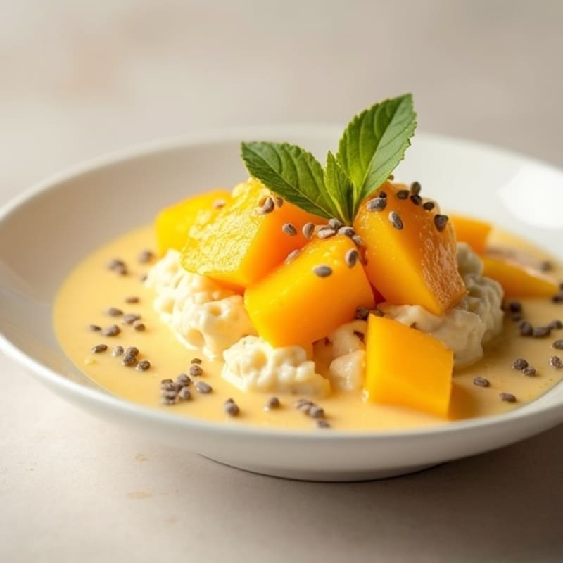 Creamy Mango Chia Pudding