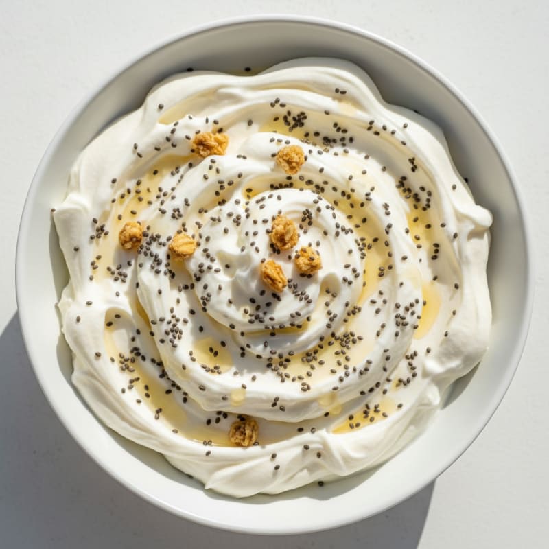 Vanilla Protein Yogurt with Chia Seeds