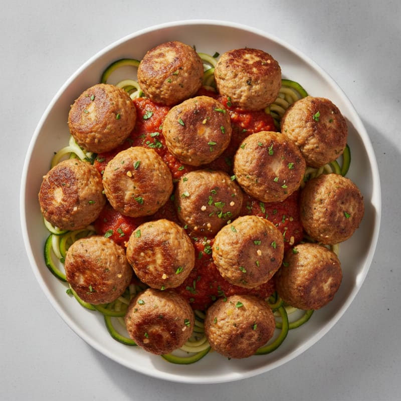 Turkey Meatballs with Marinara Sauce