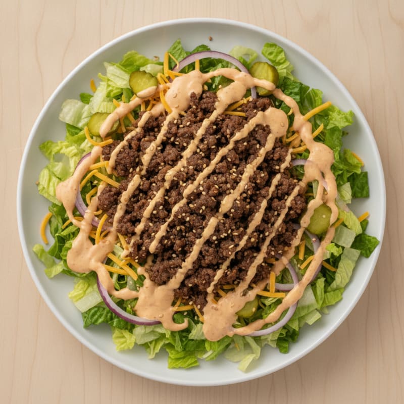 Big Mac Inspired Protein Power Bowl
