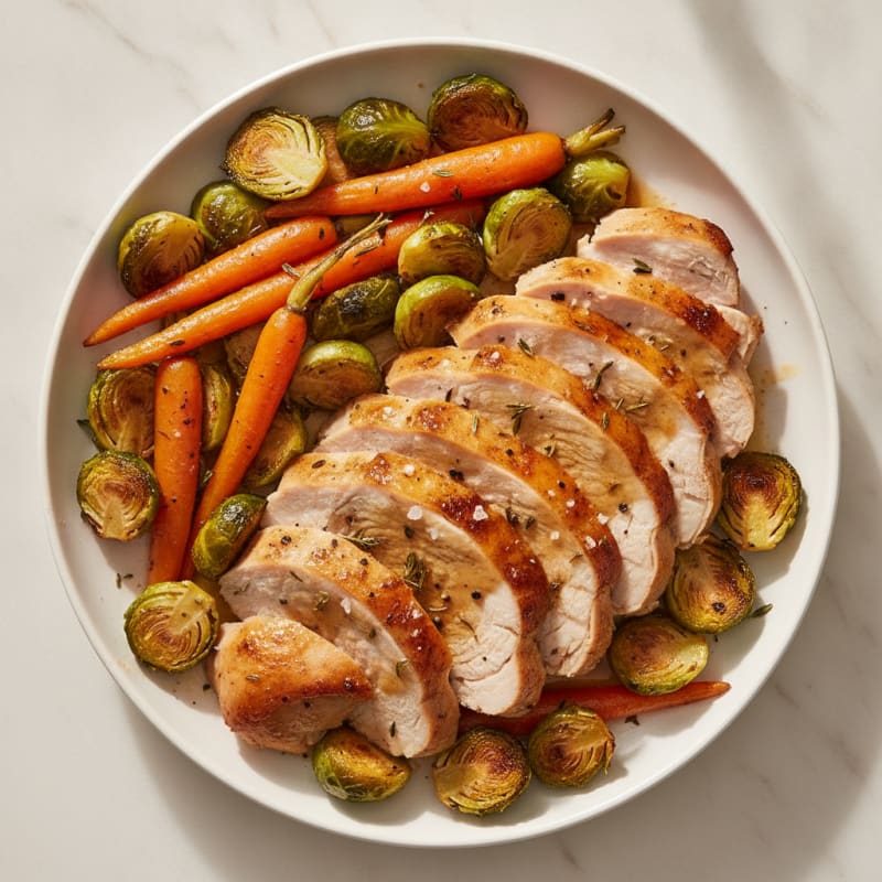 Savory Herb-Roasted Turkey Breast