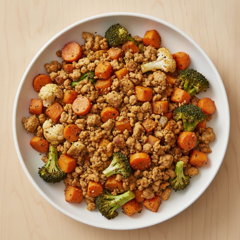 Turkey & Roasted Root Vegetable Hash
