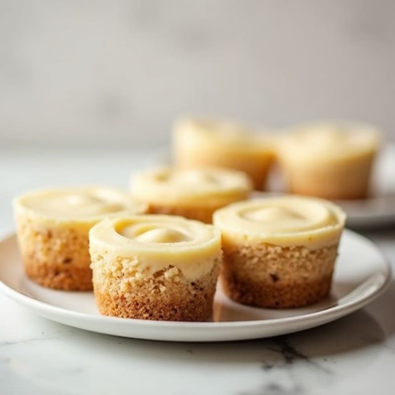 Creamy Vanilla Protein Cheesecake Cups